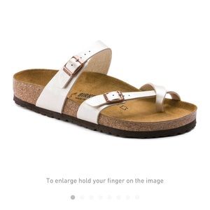 Birkenstock Mayari Graceful Pearl White NIB
